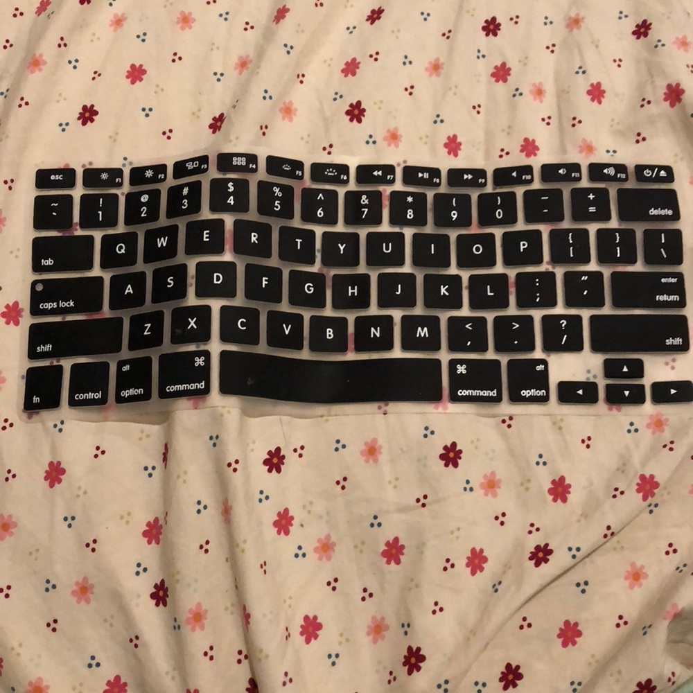 Unused MacBook Air keyboard cover